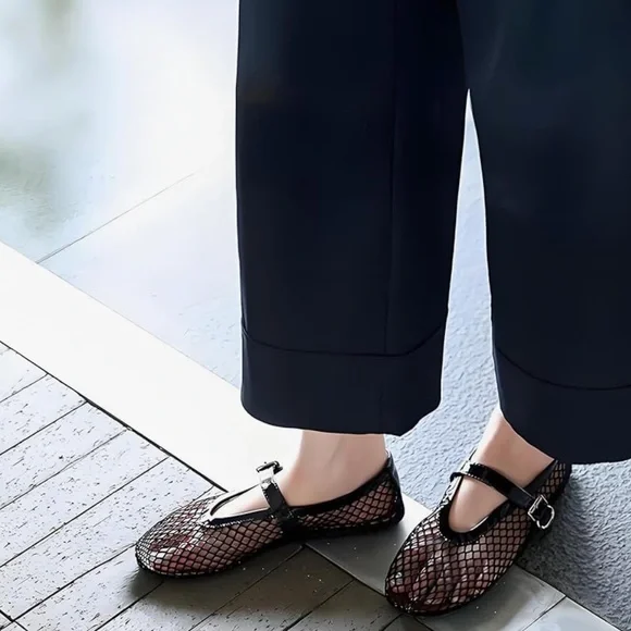 Mesh Ballet Flats Casual Ballerina 🩰 - Picture 2 of 11